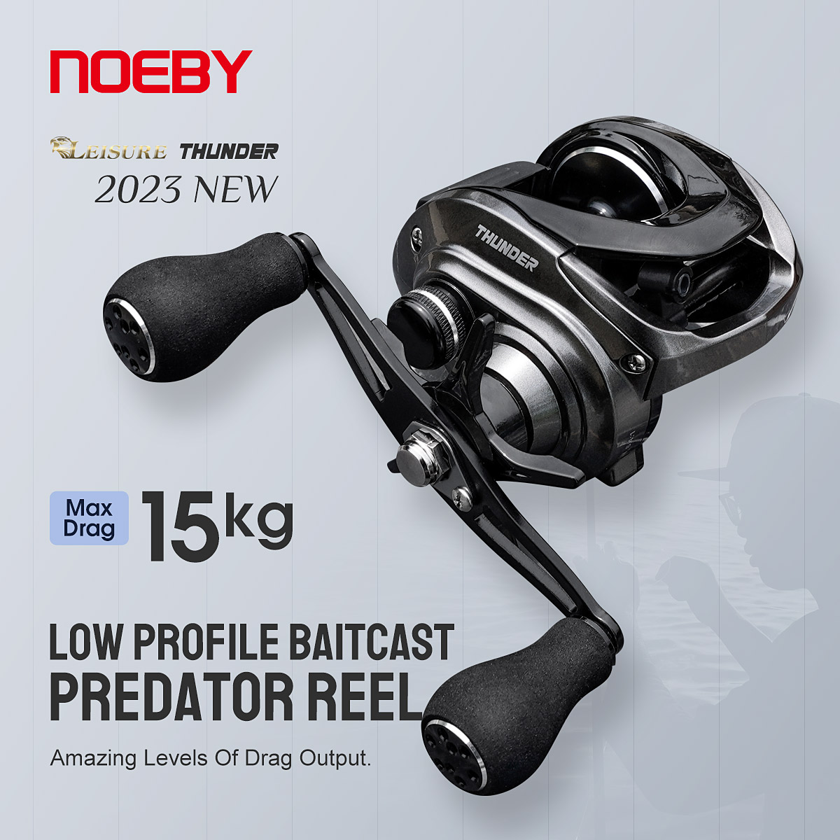 Abu Garcia Reel Max - Noeby carrete de Baitcasting, sistema de