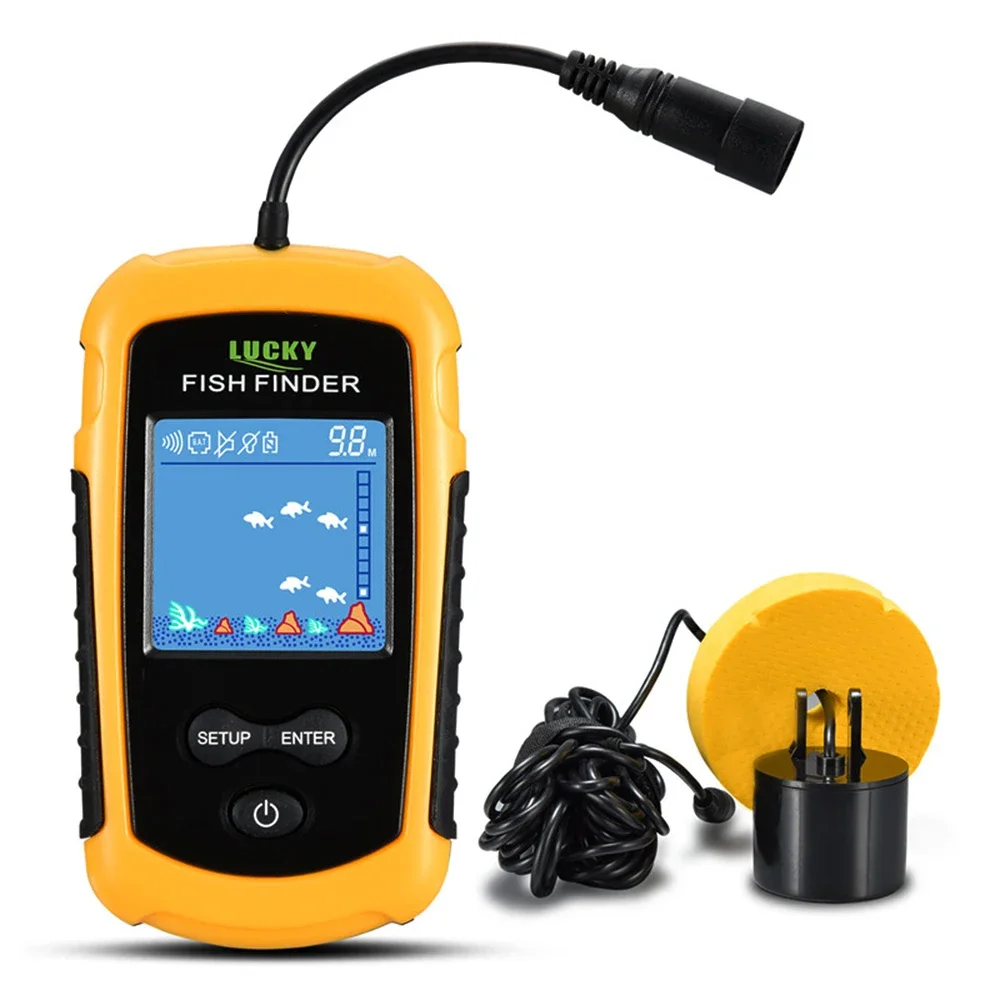 Fishing Depth Finder - Lucky LCD pantalla a Color portátil
