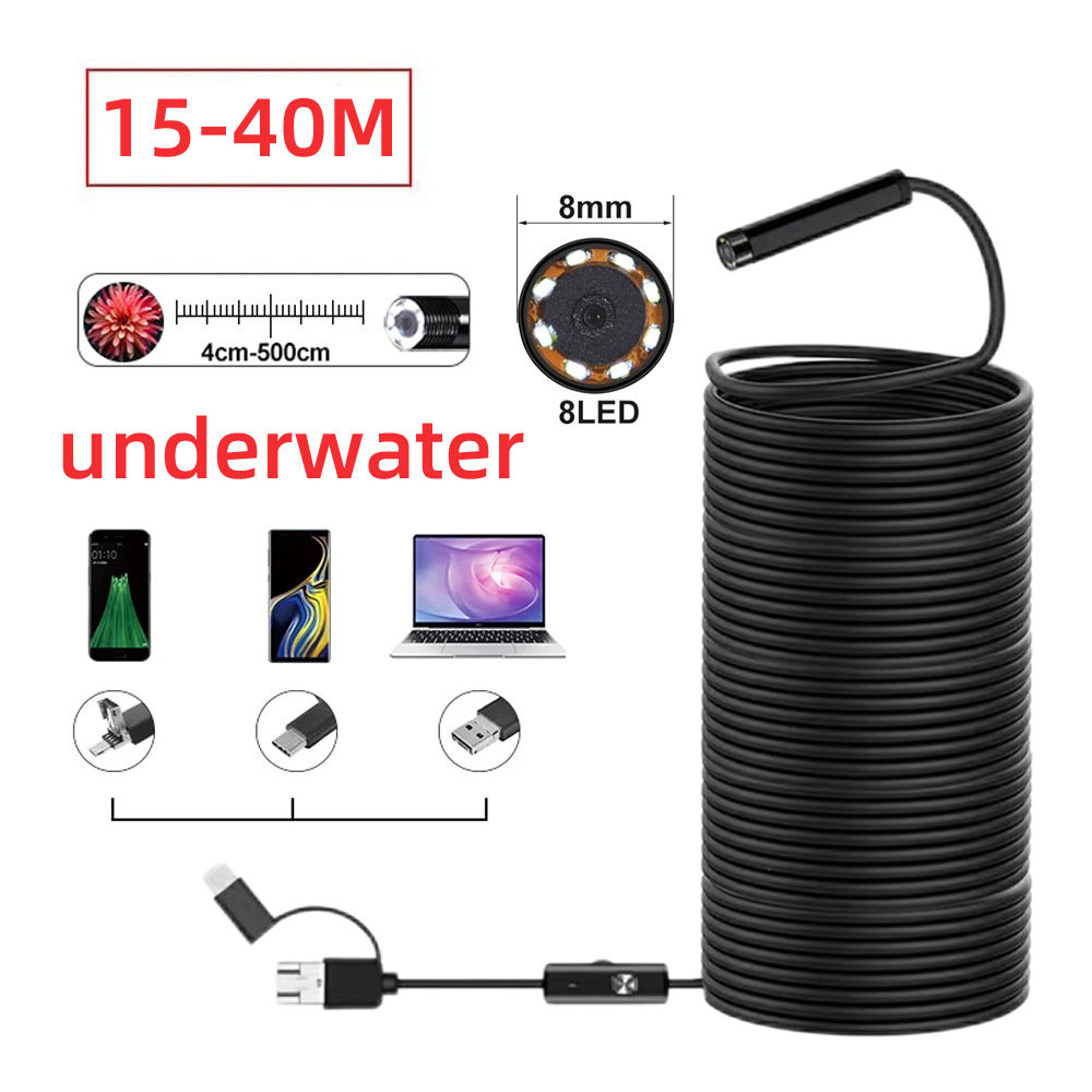 Fish Finder Cable - Minicámara de inspección de tuberías, endoscopio