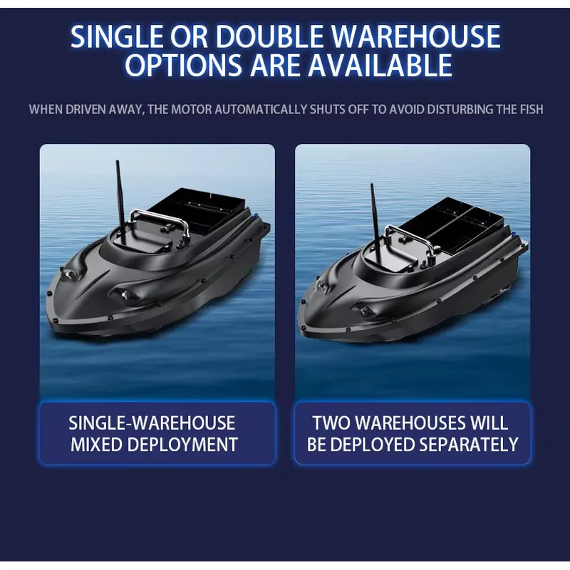 Barco Cebador para Pesca de Ca - Fish Finder Gps reseña y precio